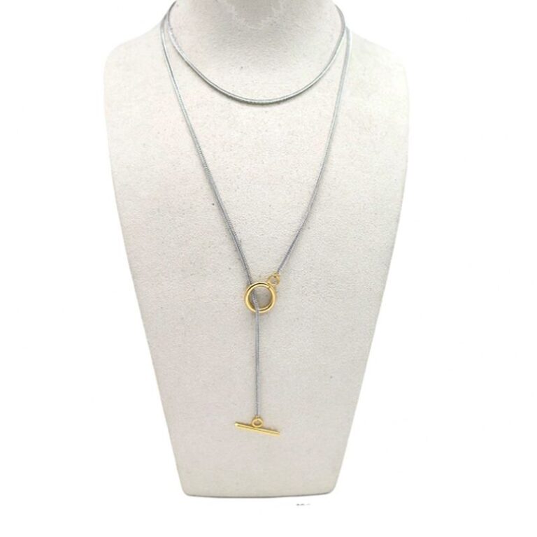 Bracelet Multi Tour Argenté Doré