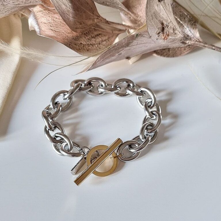 bracelet gros maillon