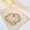bracelet maille nacre constellation