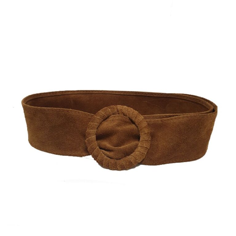 Ceinture cuir nubuck Camel Ceinture cuir nubuck Camel
