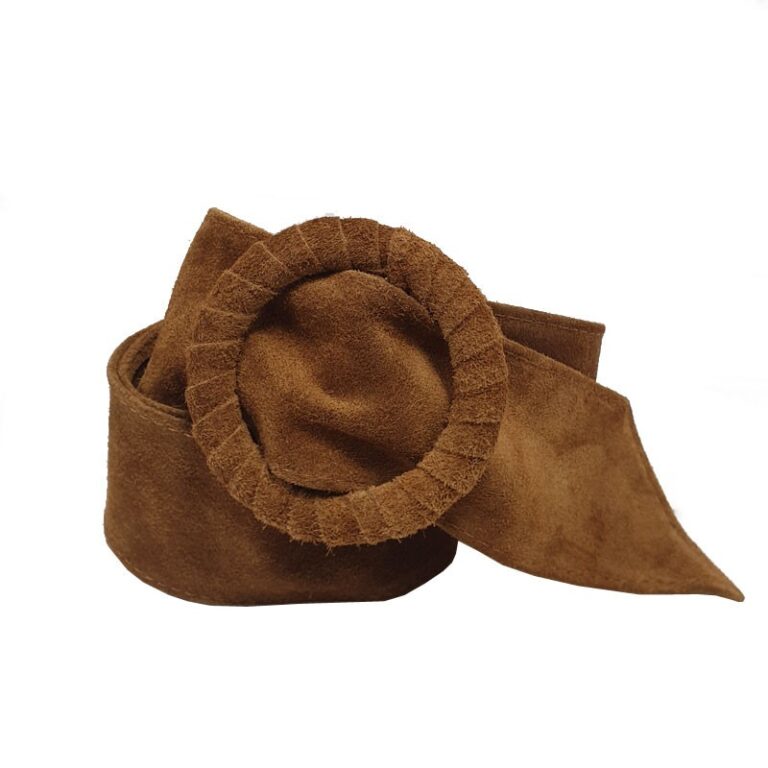 Ceinture cuir nubuck Camel Ceinture cuir nubuck Camel