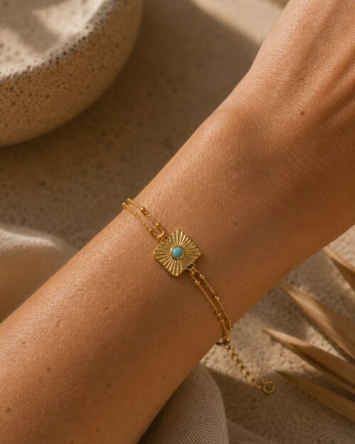 bracelet thaïs amazonite bracelet thaïs amazonite bohm paris