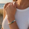 bracelet mahana apatite et amazonite bohm paris