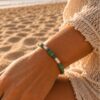 bracelet teahupo jaspe vert