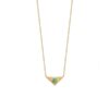 Collier pendentif aventurine Collier pendentif aventurine