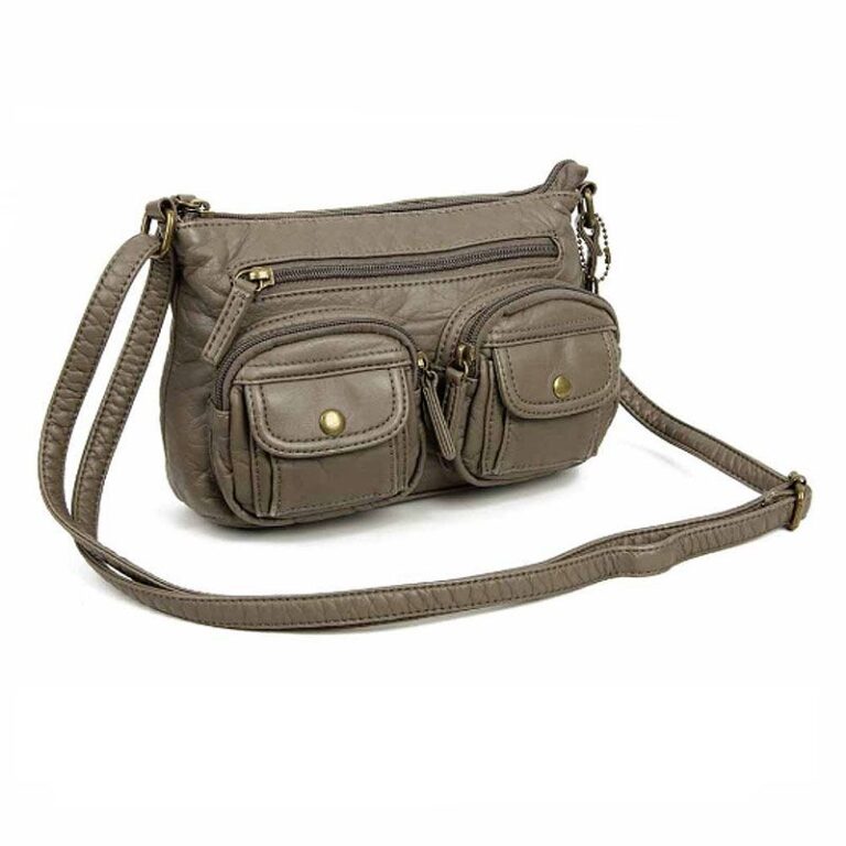Sac Bethany cuir végan Taupe