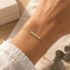 bracelet honoré oxyde de zirconium