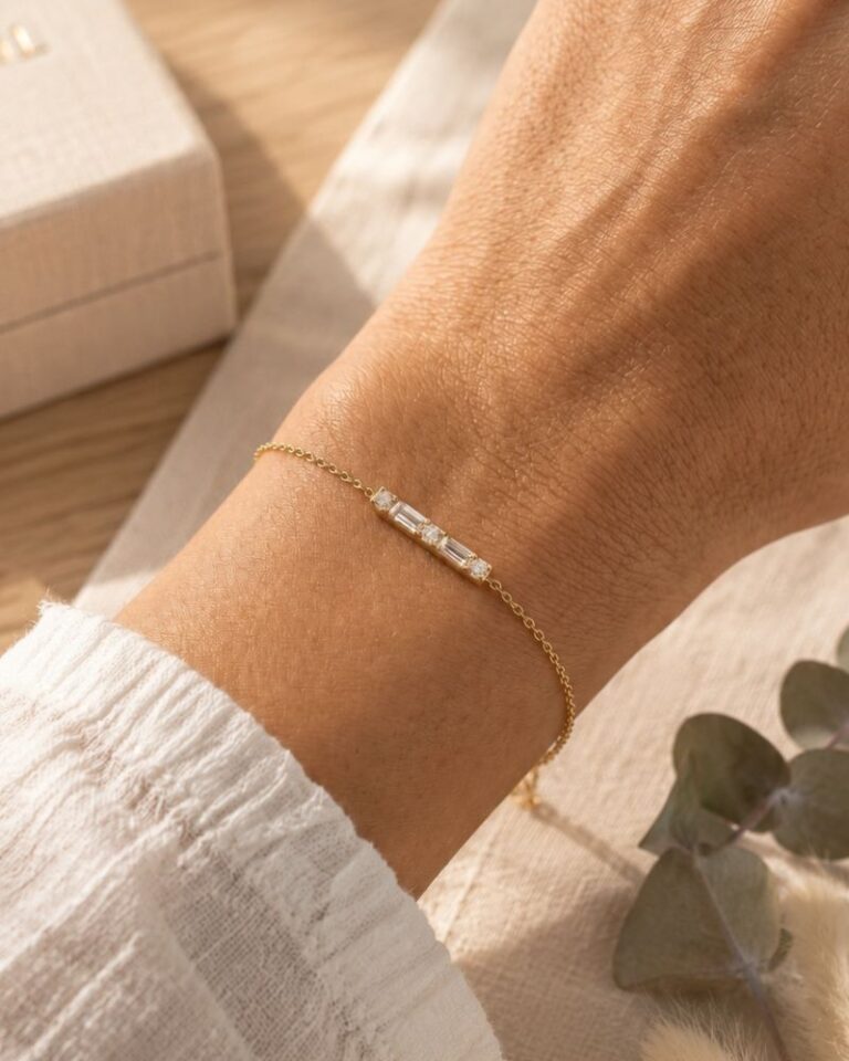 bracelet honoré oxyde de zirconium