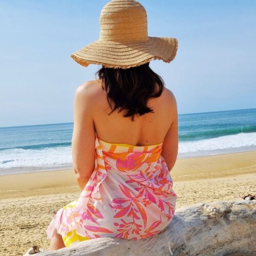 pareo Brigitte bardot rose