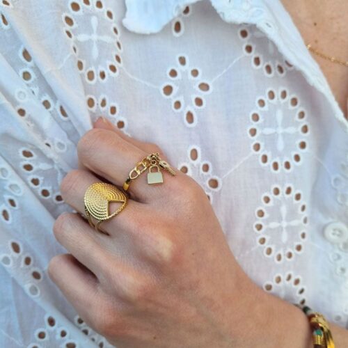 bague cadenas Saliha