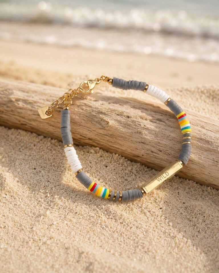 bracelet surf noamie gris bohm paris
