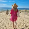 Chemise de plage oversize fuchsia Chemise de plage oversize fuchsia