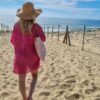Chemise de plage oversize fuchsia Chemise de plage oversize fuchsia