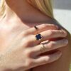 bague pierre de sable