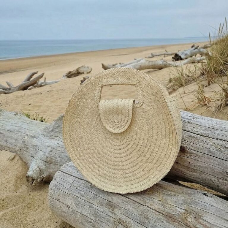 Sac Rond Paille SALINA