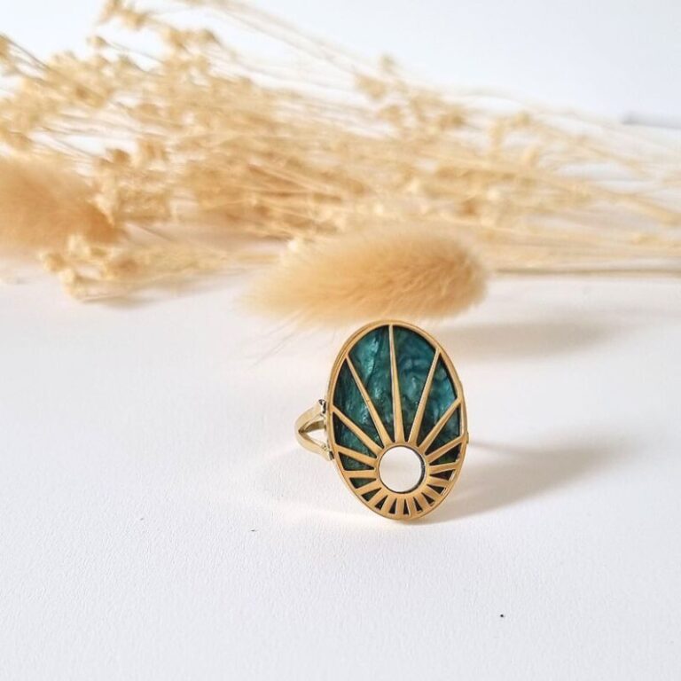 Bague Caméo Turquoise