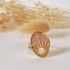Bague Caméo Rose