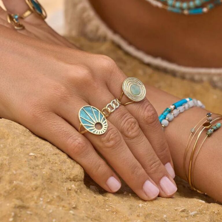 Bague Caméo Turquoise