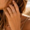 bague caméo rose bague ajustable caméo rose bohm paris