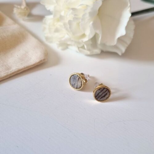 puces d'oreilles jaspe bohm puces d'oreilles jaspe bohm