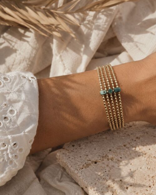 bracelet jonc ayden turquoise africaine bracelet jonc ayden turquoise africaine