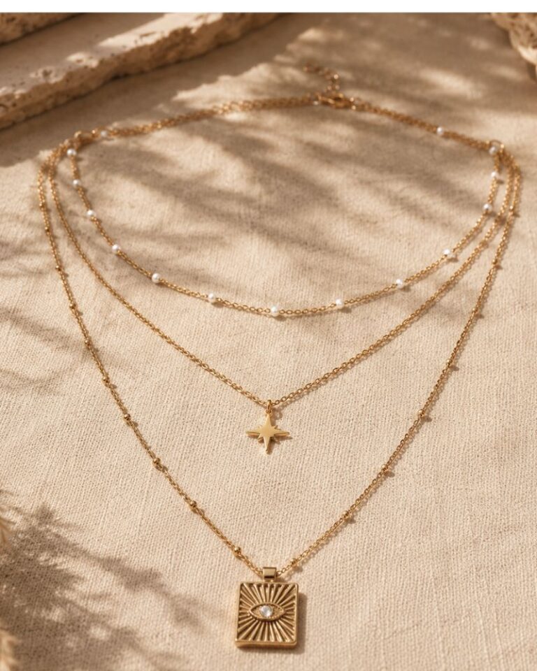 collier multirang isia