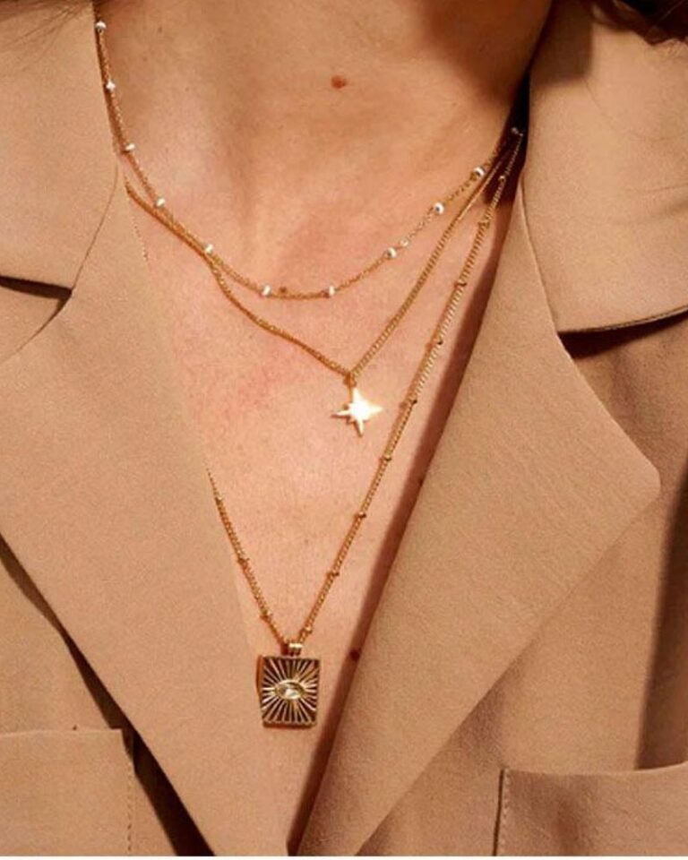 collier multirang isia