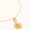 collier long avec pendentif fleur aiza marque bohm paris