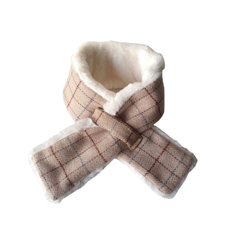 Echarpe Col croisé Ecru Echarpe Col croisé Ecru