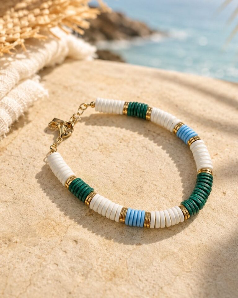 bracelet shera vert/bleu bracelet shera vert/bleu