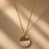 collier solaire étoiles nacre