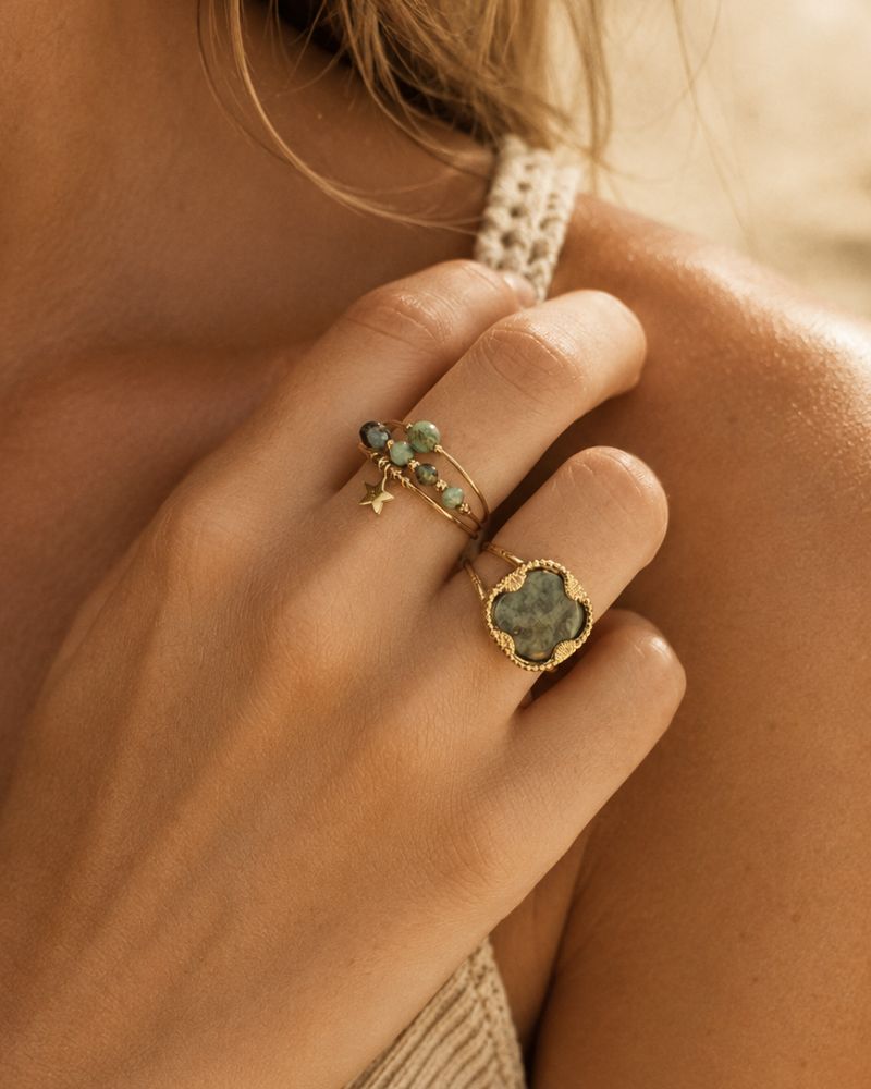 bague lloyd turquoise africaine
