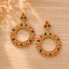 boucles d'oreilles tournesol email mile mila