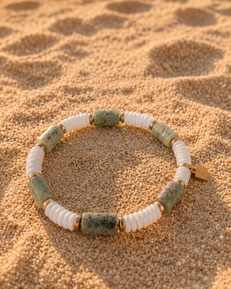 bracelet nola agate verte bracelet nola agate verte bijou été