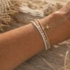 bracelet multirang nacre & constellation bracelet multirang nacre & constellation