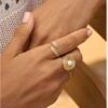 Bague Rocca dorée