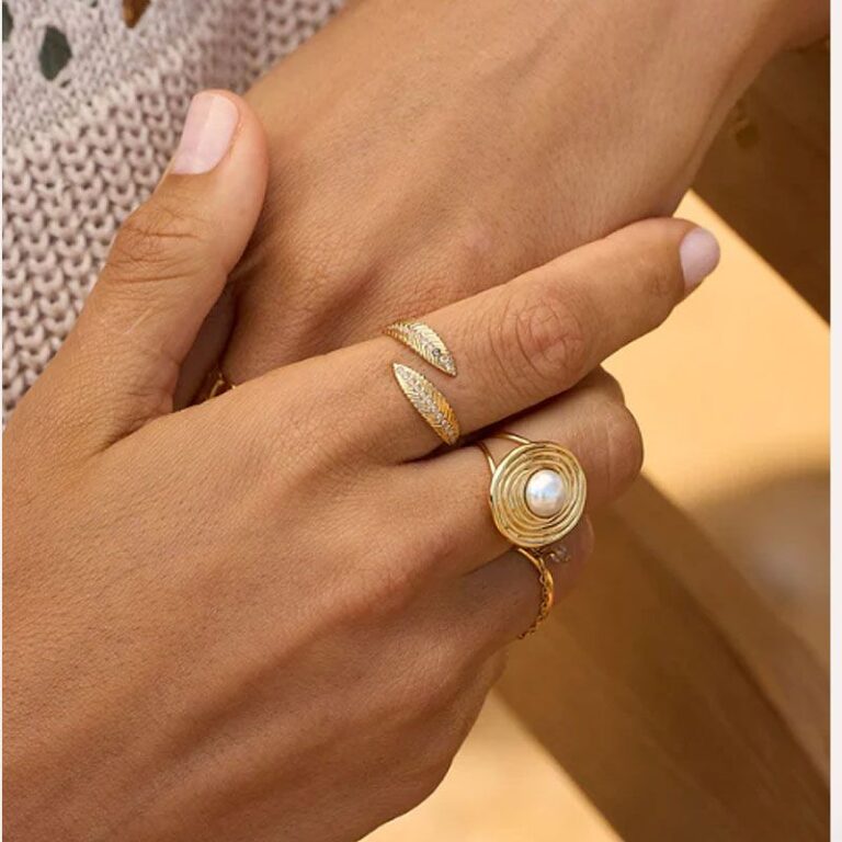 Bague Rocca dorée