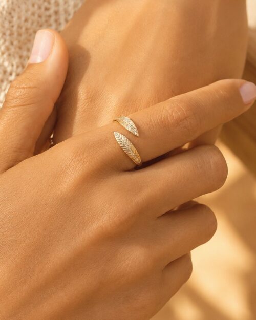 bague rocca dorée