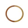 Bracelet corne de buffle camel