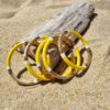 Bracelet corne de buffle trio Lemon