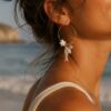 boucles d'oreilles créoles breloques mer mile mila