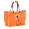 Sac cabas plage Sel de Mer Orange