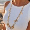 collier sautoir coquillages bijou été mile mila