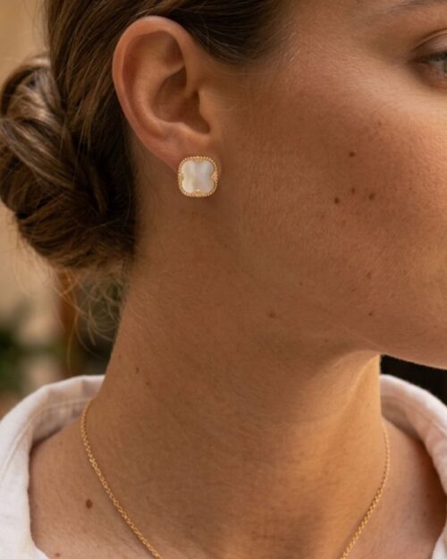 boucles d'oreilles lloyd nacre