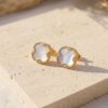 boucles d'oreilles lloyd nacre