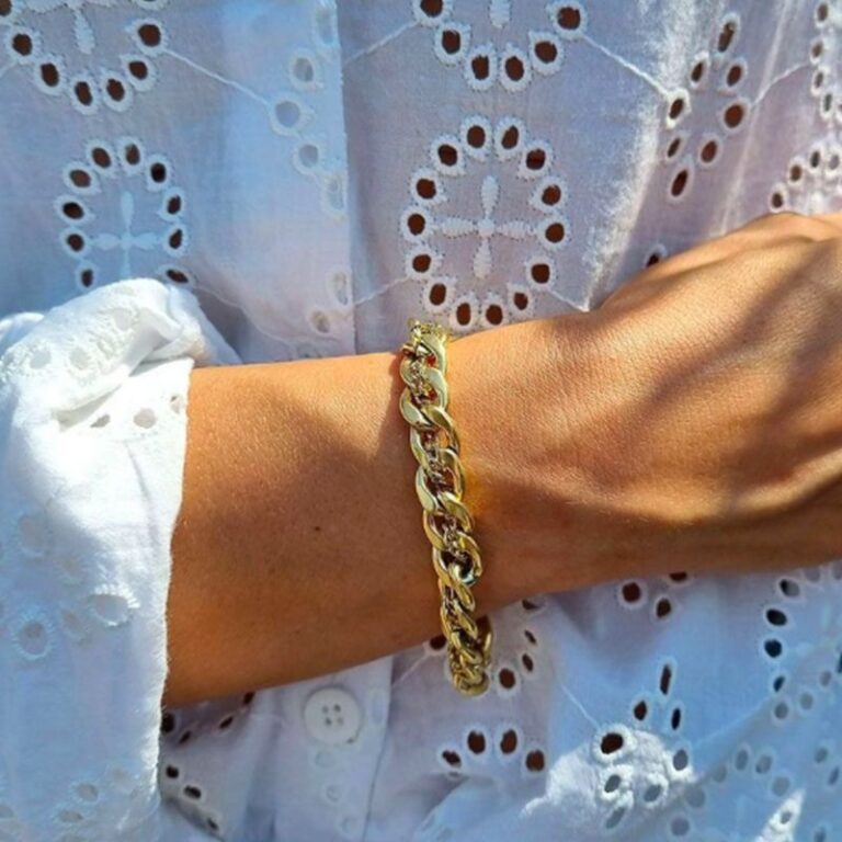 bracelet maille gourmette