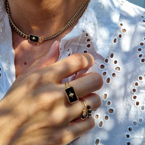 bague onyx constellation bohm bague onyx constellation bohm