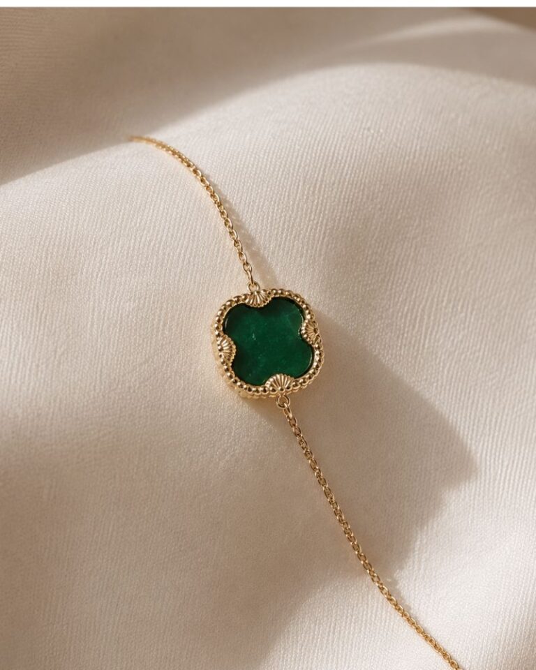 bracelet lloyd agate verte