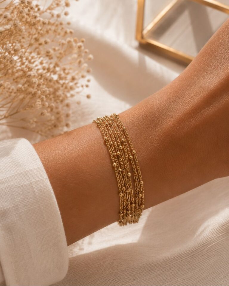 bracelet multi chaines mile mila