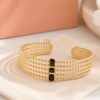 bracelet jonc ayden onyx